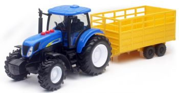 NEW88555 - NEW HOLLAND T7070 Radiocommandé Avec Bétallière 2 Essieux