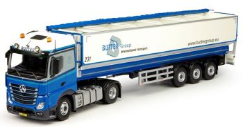 TEK67444 - MERCEDES Actros Avec Remorque à Pommes de terre 3 Essieux BUTTER