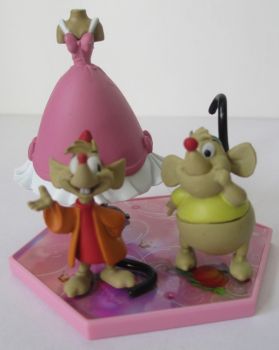 T8888B - Personnage de CENDRILLON - Gus et Jaq