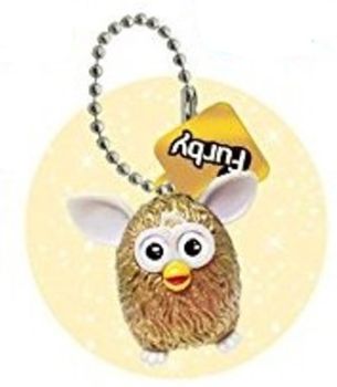T8870A - Porte clé Figurine FURBY - Doré