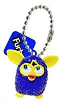 T8870C - Porte clé Figurine FURBY - Bleu Foncé
