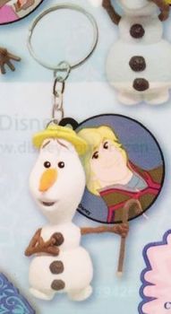 T8941D - Porte clé figurine REINE DES NEIGES - Olaf et Kristoff