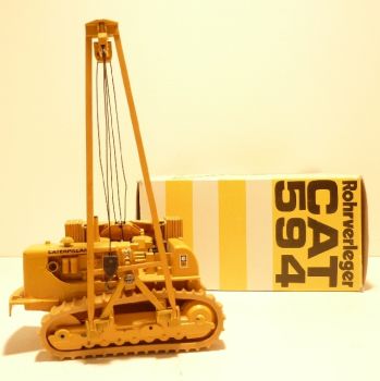 OCGES2872 - Occasion - Pipelayer CATERPILLAR 594 avec chenilles caoutchouc  "Quelques éclats de peinture"