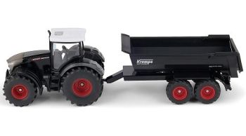 SIK2001 - FENDT 942 Vario avec benne Tp KRAMPE HP20 Noir