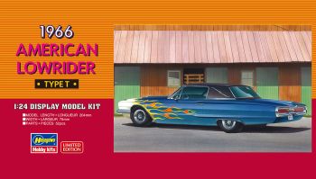 HAW20379 - Voiture Americaine Lowrider Type T 1966 à assembler et à peindre