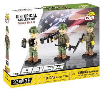 COB2058 - Soldats du D-DAY 6 Juin 1944 - 33 Pièces