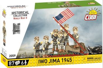 COB2059 - Lever de drapeau sur IWO Jima 1945 - 85 Pièces