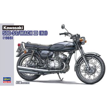 HAW21510 - Moto KAWASAKI 500SS Mach III à assembler et à peindre