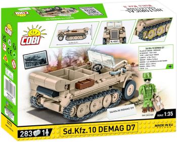 COB2273 - SD.KFZ.10 DEMAG D7 - 280 Pièces