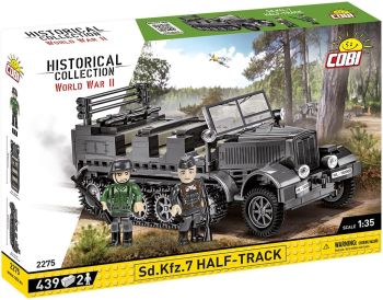 COB2275 - SD.KFZ.7 HALF-TRACK - 439 Pièces