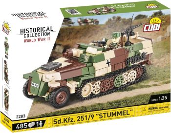 COB2283 - Char SD.KFZ.251/9 STUMMEL - 485 Pièces