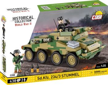 COB2288 - Char SD.KFZ 234/3 STUMMEL - 439 Pièces