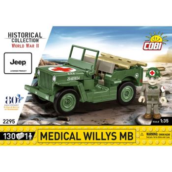 COB2295 - JEEP Willys MB Médical - 130 Pièces
