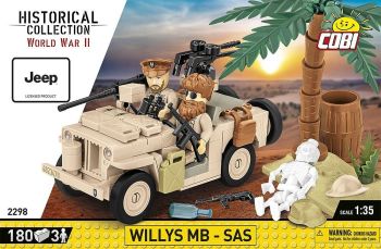 COB2298 - JEEP Willys MB – SAS - 180 Pièces