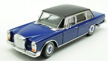 WEL24121W-BLEU - MERCEDES-BENZ 600 1963 Bleu