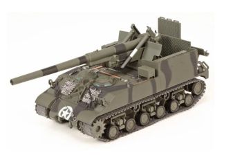 MCITY24220 - Char M40 155mm canon - 991e Bataillon d'artillerie de Campagne Allemagne Mars 1945