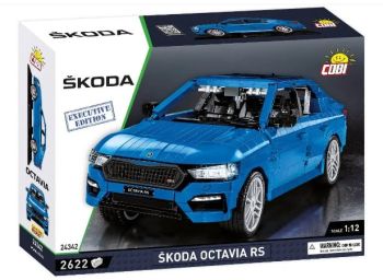 COB24342 - SKODA Octavia IV RS bleu Édition exclusive - 2520 Pièces