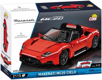 COB24352 - MASERATI MC20 Cielo Rouge – 2115 Pièces