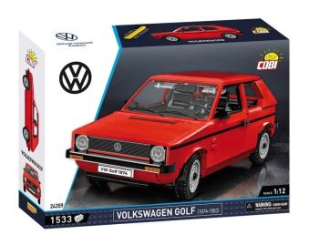 COB24359 - VOLKSWAGEN Golf rouge 1974-1983 - 1533 Pièces