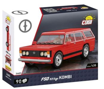 COB24603 - FSO 125P Kombi rouge - 90 Pièces