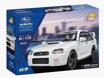 COB24649 - SUBARU Impreza WRX STI blanc - 65 pièces