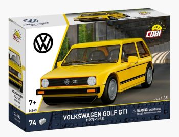 COB24663 - VOLKSWAGEN Golf GTI 1976-1983 jaune - 74 pièces