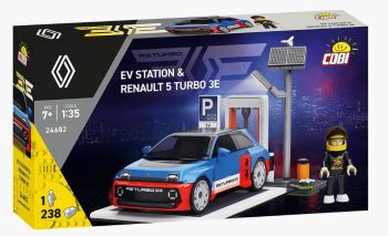 COB24682 - Station EV avec RENAULT 5 turbo 3E - 238 pièces
