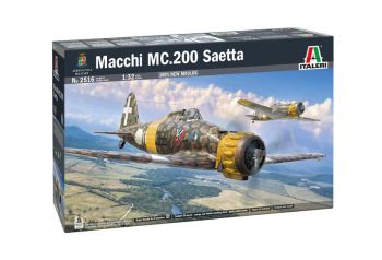 ITA2516 - Avion militaire MACCHI MC.200 Saetta à assembler et à peindre