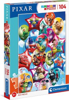 CLE25717 - Puzzle 104 pièces Disney Pixar party
