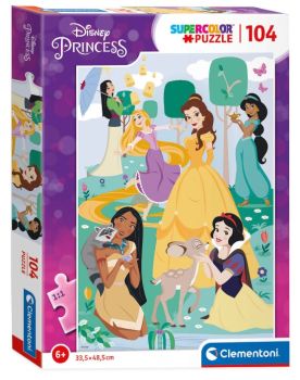 CLE25736 - Puzzle 104 pièces Disney Super princesse