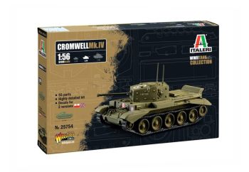 ITA25754 - Char CROMWELL Mk.IV à assembler et à peindre