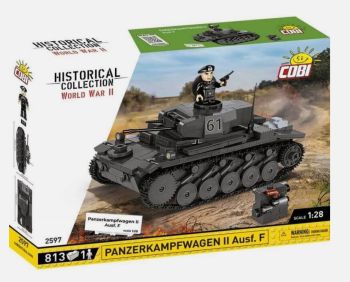 COB2597 - Char PANZERKAMPFWAGEN II Ausf. - 813 Pièces