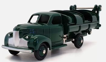 DIN25VS - STUDEBAKER camion poubelle vert - Edition Atlas
