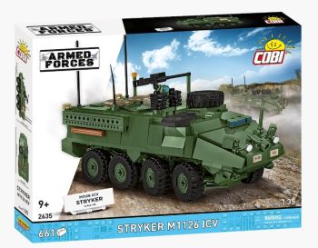 COB2635 - Véhicule militaire Stryker M1126 ICV - 661 pièces