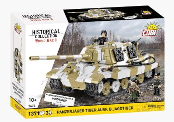 COB2674 - Char PANZERJAGER Tiger Ausf.B Jagstiger - 1371 pièces
