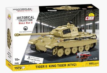 COB2686 - Char TIGER II King Tiger / KTV2 - 1572 pièces