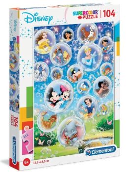 CLE27119 - Puzzle 104 pièces personnages de Disney