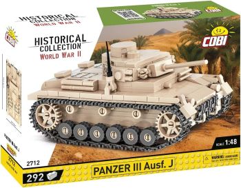 COB2712 - Char PANZER III AUSF.J - 297 Pièces