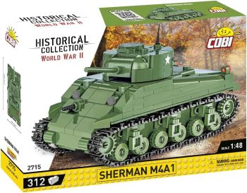 COB2715 - Char SHERMAN M4A1 - 312 Pièces