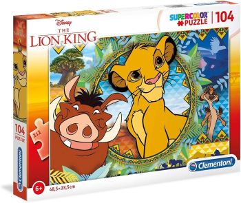 CLE27287 - Puzzle 104 pièces Disney Le Roi Lion