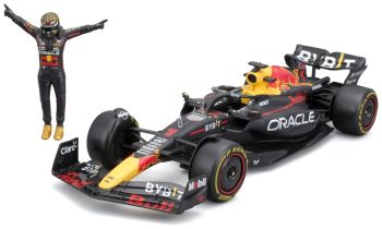 BUR28036V - ORACLE RedBull RB19 #1 avec figurine M.VERSTAPPEN