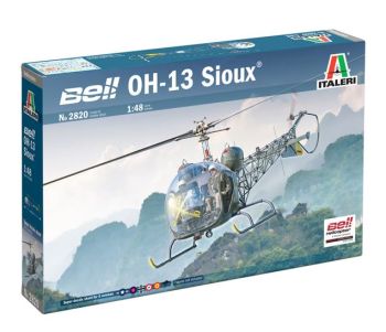 ITA2820 - Hélicoptère BELL OH-13 Sioux à assembler et à peindre