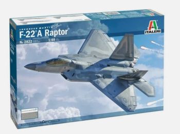 ITA2822 - Avion de chasse LOCKHEED Martin F-22 A Raptor à assembler et à peindre