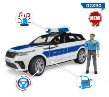 BRU2890 - RANGE ROVER Velar Police avec policier