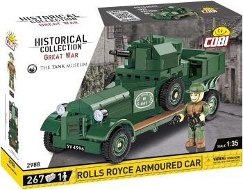 COB2988 - Véhicule militaire ROLLS ROYCE Armoured – 267 Pièces