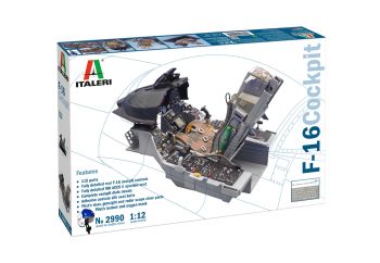 ITA2990 - F-16 Cockpit à assembler et à peindre