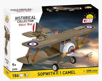 COB2999 - Avion militaire SOPWITH F.1 Camel - 186 pièces
