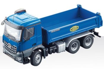 CON78181 - MERCEDES BENZ Arocs 6x4 benne MEILLER bleu