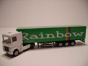 JOA504V - RENAULT MAGNUM avec semi remorque 3 Essieux.Ech:1/87
