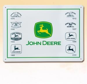 KOV793 - Plaque Tôlée JOHN DEERE